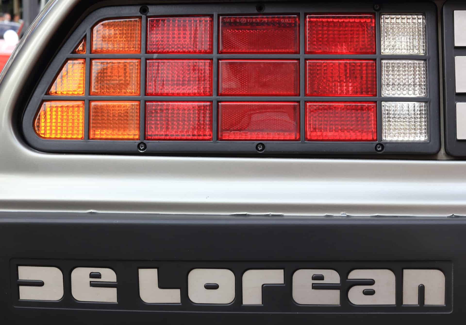 delorean taillight